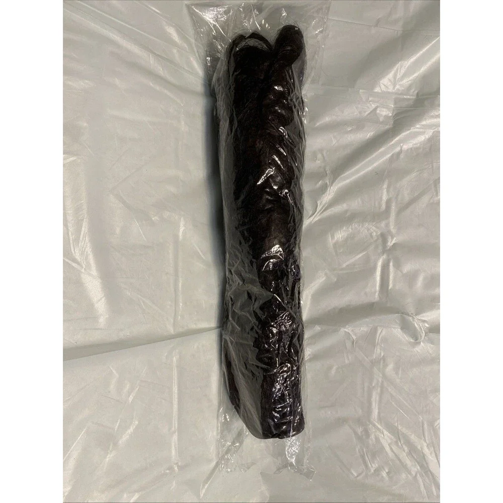 Black Pony Tail Extension Hair Extensions Clip In Synthetic New In Package